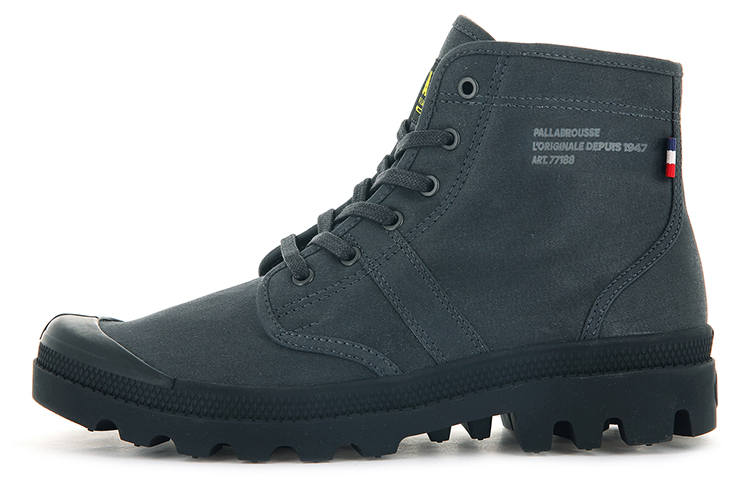 Palladium Outdoor Boots Unisex Smoke Gray