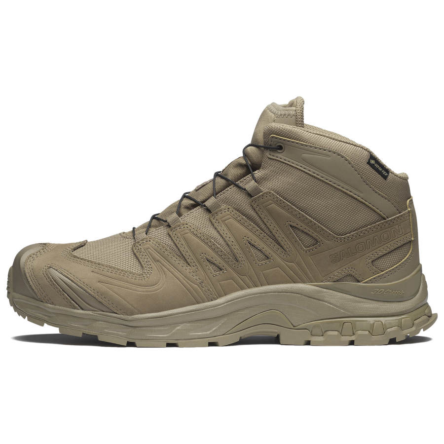 SALOMON XA Mid top Hiking Shoes Unisex Clay Brown