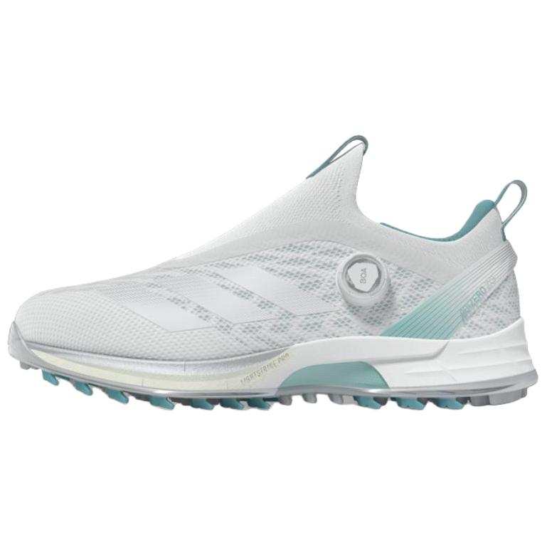 Adidas Adidas Adizero ZG Abrasion Resistant Low top Golf Shoes Women's White Silver