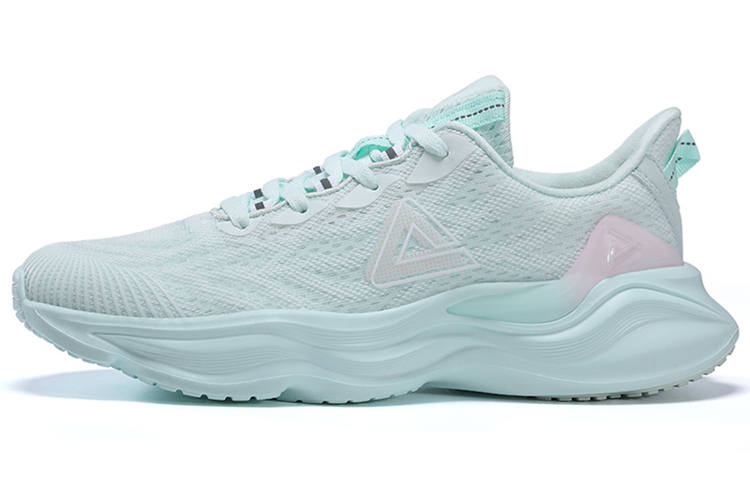 PEAK Casual Breathable And Lightweight Low top Running Shoes Women's Gouache Green