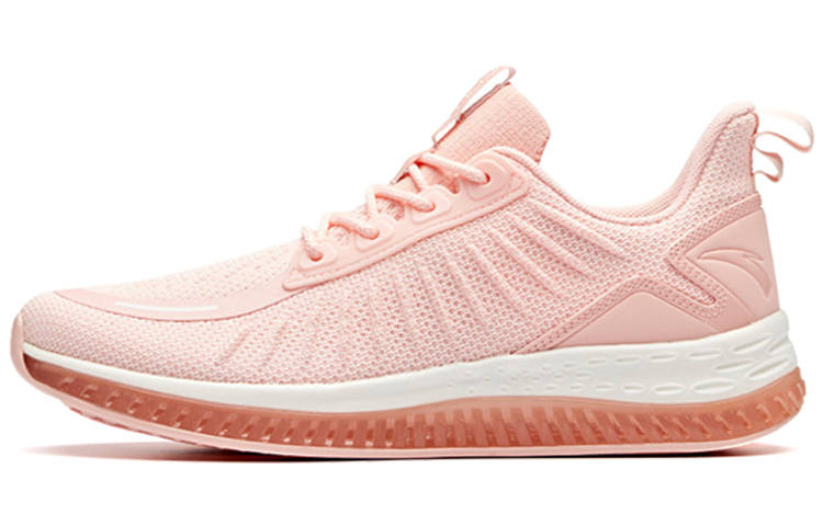 Anta Mesh Casual Breathable Low top Running Shoes Women's Cherry Blossom Pink