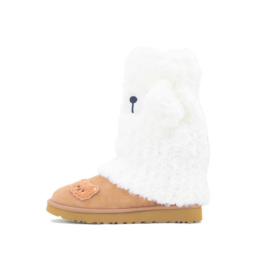 UGG UGG CLASSIC MINI Fluffy Snow Rabbit 5 Sheepskin Thermal Abrasion Resistant