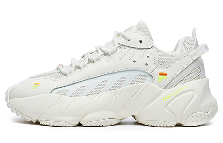 FILA FUSION Ade Vintage Low top Running Shoes Women's Micro White