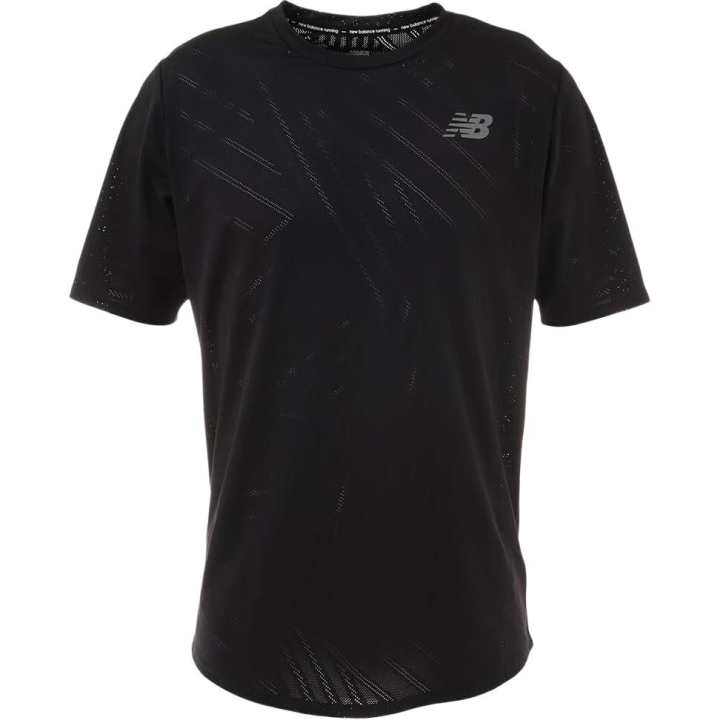 New Balance New Balance T Shirts Men's Black Crew Neck