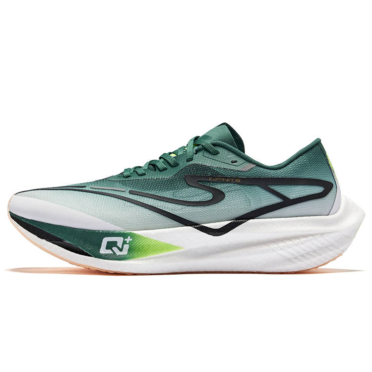 Erke Cyan Realm 2.0 Cushioning Rebound Low top Marathon Running Shoes Men's China Mainland Colorway
