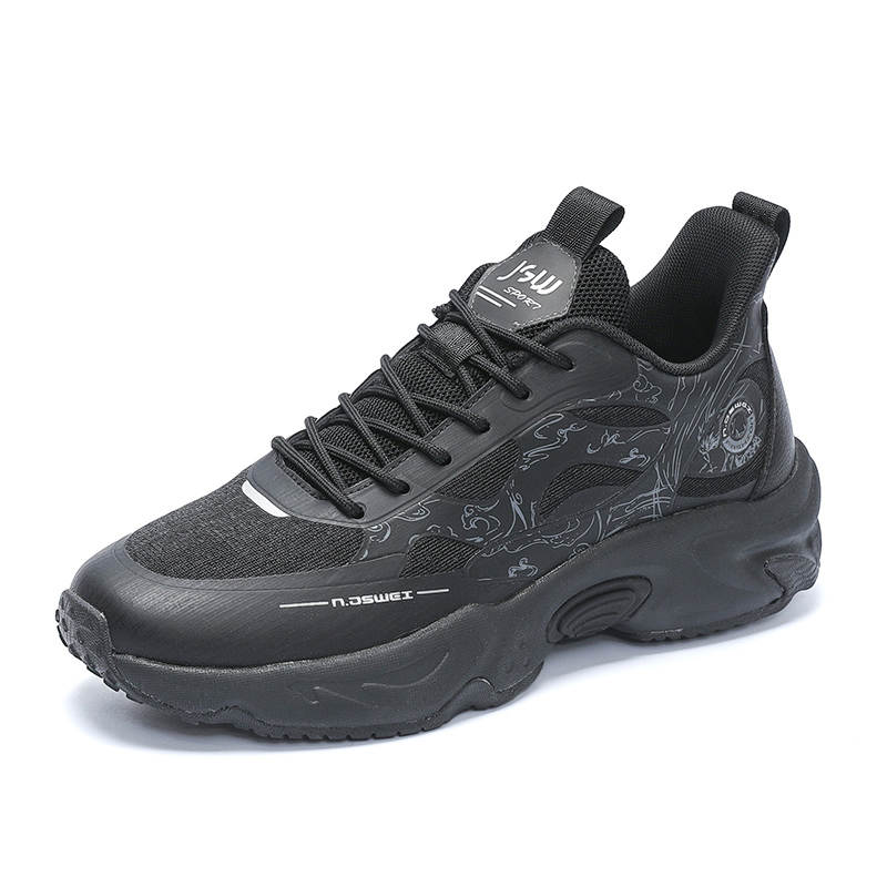 JSWEI JSWEI Slip Resistant Abrasion Resistant Low top Sprint Running Shoes Men's