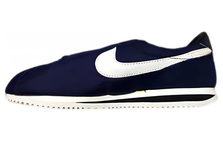 Nike Nike Cortez Comfortable Cushioning Low top Casual Running Shoes Men's Blue