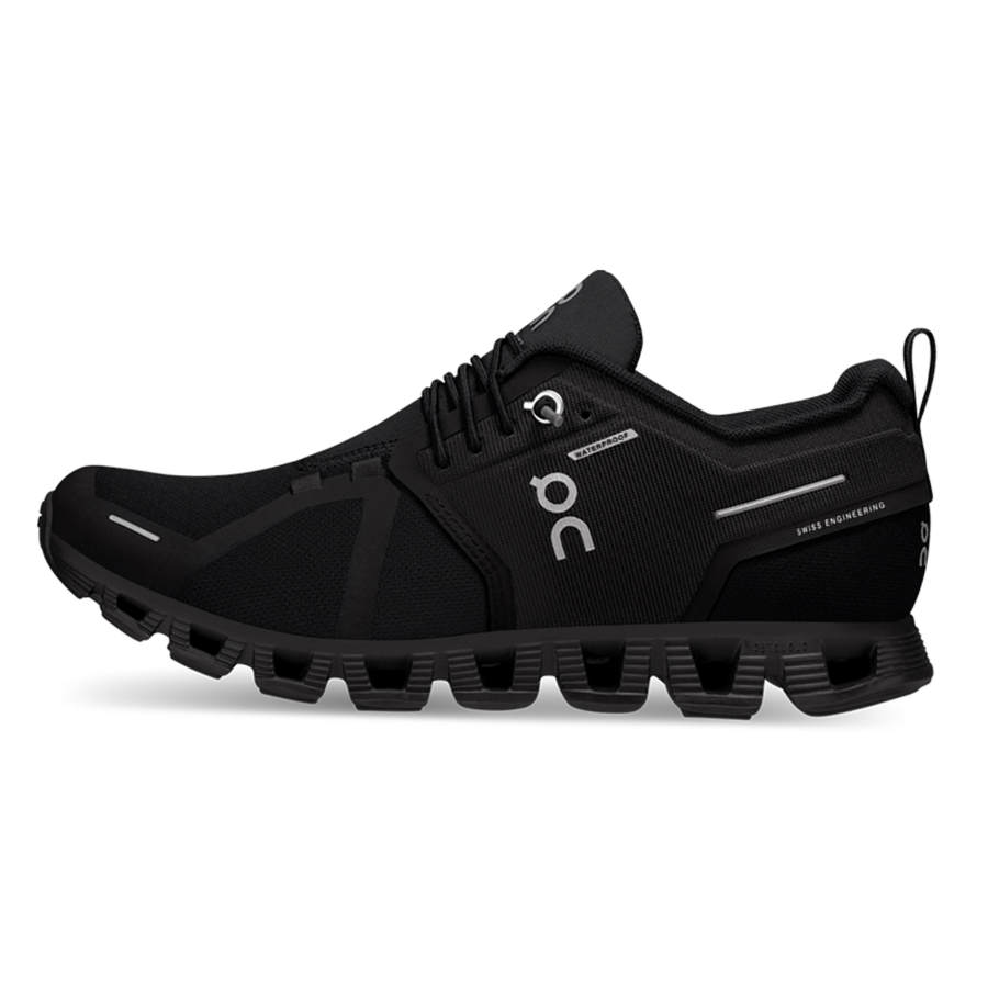 On On Running Cloud 5 Waterproof All Black Women's