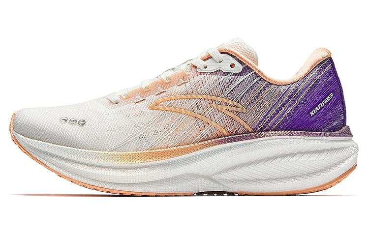 Anta Champion 3 Nitrogen Technology Low top Casual Running Shoes Women's White Purple