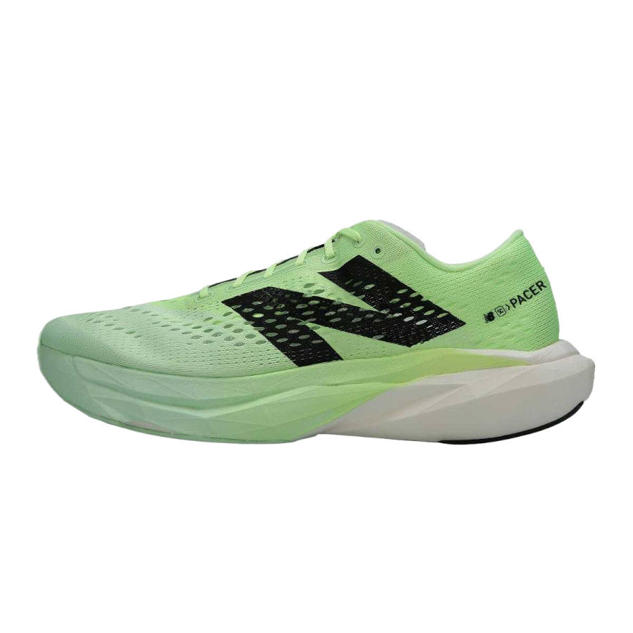 New Balance New Balance SC Pacer V2 Synthetic Leather Breathable Running Shoes Men's Green 2E Width
