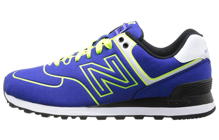 New Balance New Balance NB 574 Running Shoes Women's Low Top Royal Blue/Green