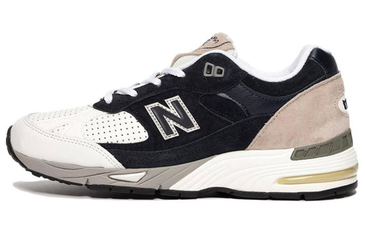 New Balance 991 Sneakersnstuff x 991 New Balance Made in England 'Perforated Pack - Navy White'