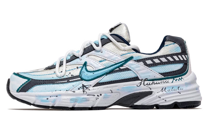 Nike Nike Initiator Leather Height Increasing Height Increasing Low top Running Shoes Men's Blue Black