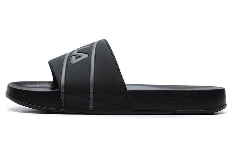 FILA Drifter Odor Resistant Odor Resistant Slide Slippers Men's Black