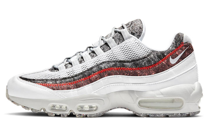 Nike Nike Air Max 95 Crater White Photon Dust Bright Crimson