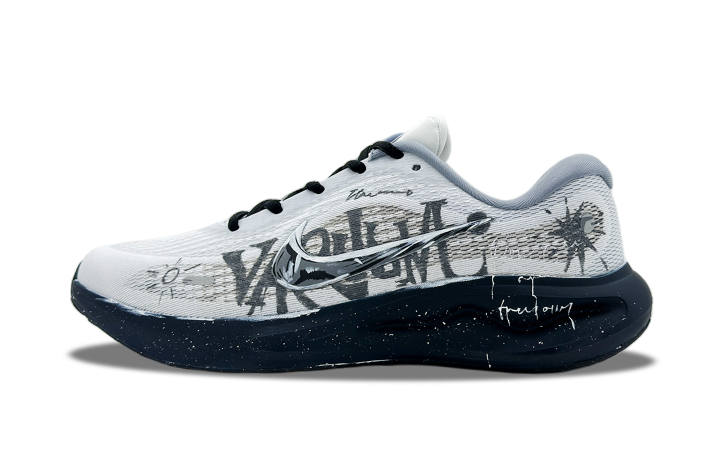 Nike Nike Journey Run Abrasion Resistant Low top Running Shoes Men's Black Gray