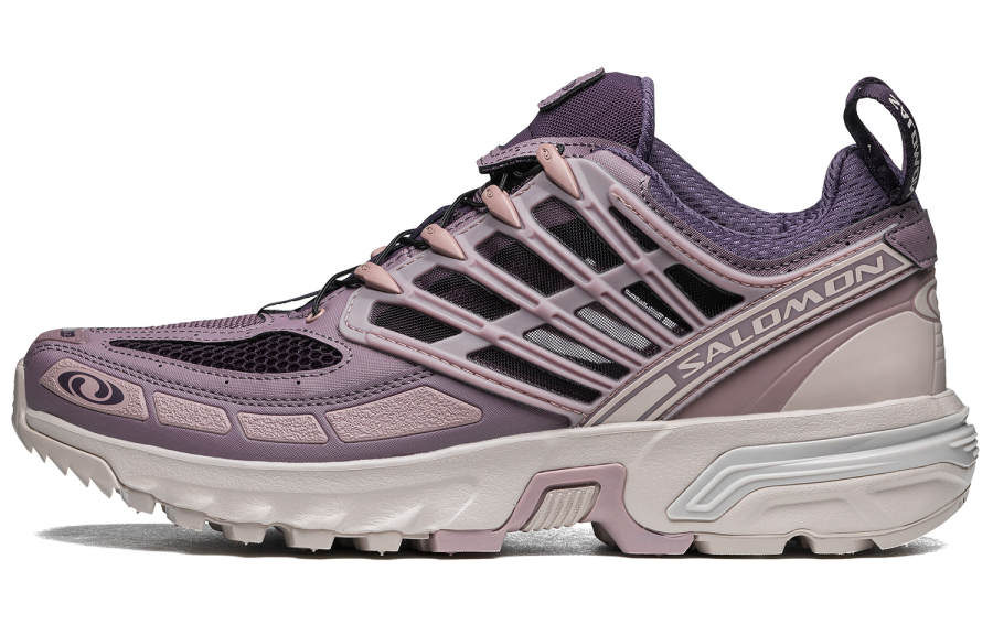 SALOMON ACS Pro Mesh Low top Trail Running City Commuting Running Shoes Unisex Purple