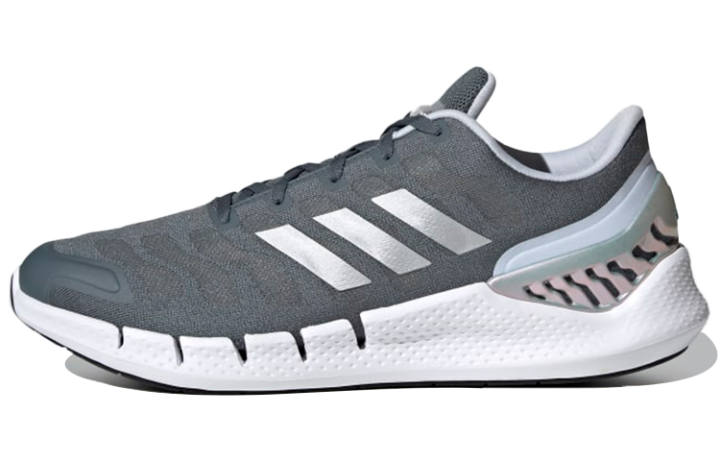 Adidas Adidas Climacool Ventania Fabric Slip Resistant Abrasion Resistant Low top Running Shoes Unisex Gray