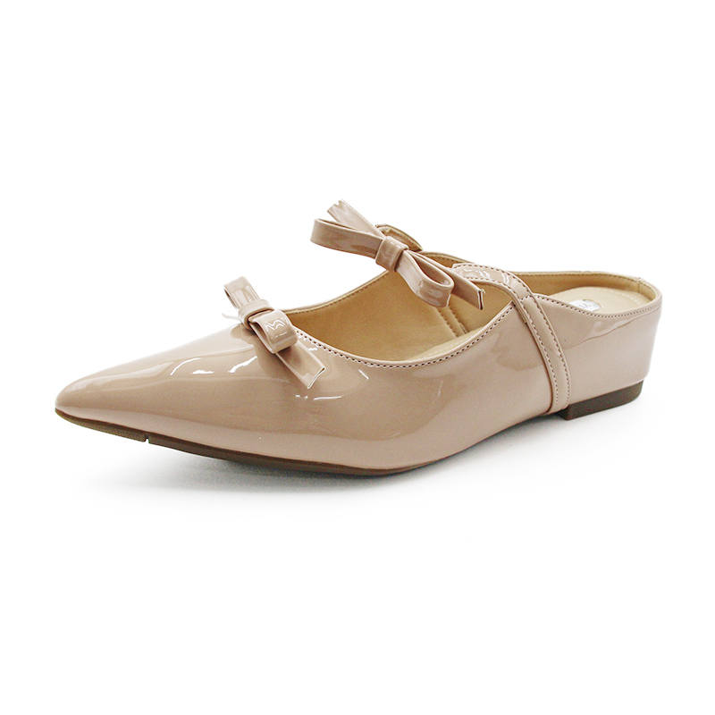 WALIBU Quiet, Odor Resistant, Slip Resistant Closed Toe Slippers Women's Nude