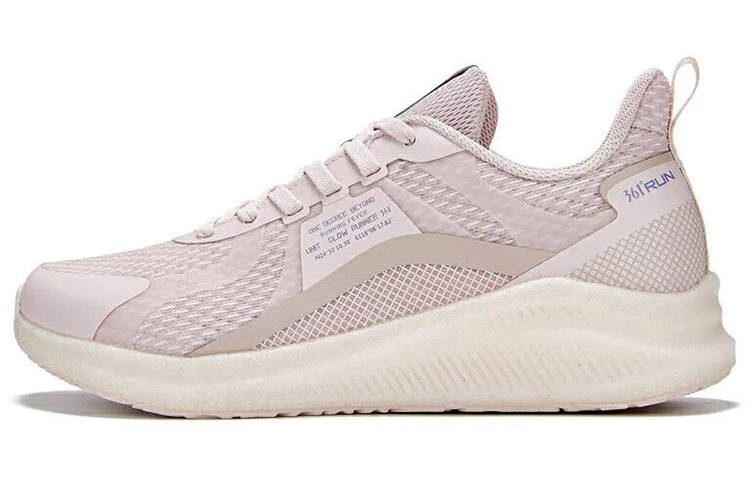 361° Versatile Cushioning Breathable Low top Running Shoes Women's Nude Pink