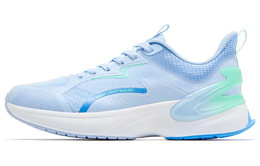 QIAODAN Abrasion Resistant Slip Resistant Low top Running Shoes Men's Blue White