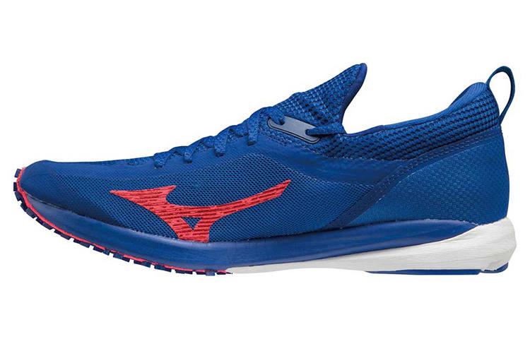Mizuno Wave Duel 2 Slip Resistant And Breathable Slip Resistant And Breathable Low top Running Shoes Unisex Blue Red