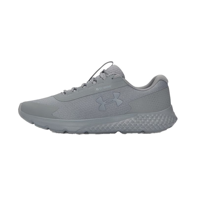 Under Armour Rogue 3 Storm Comfortable Abrasion Resistant Low top Running Shoes Men's Gray