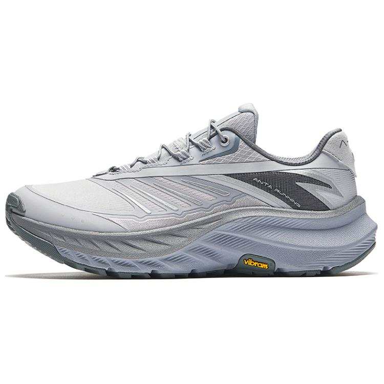 Anta Wild Exploration Comfortable And Breathable Cushioning, Wear Resistant Low top Running Shoes Women's Gray Silver