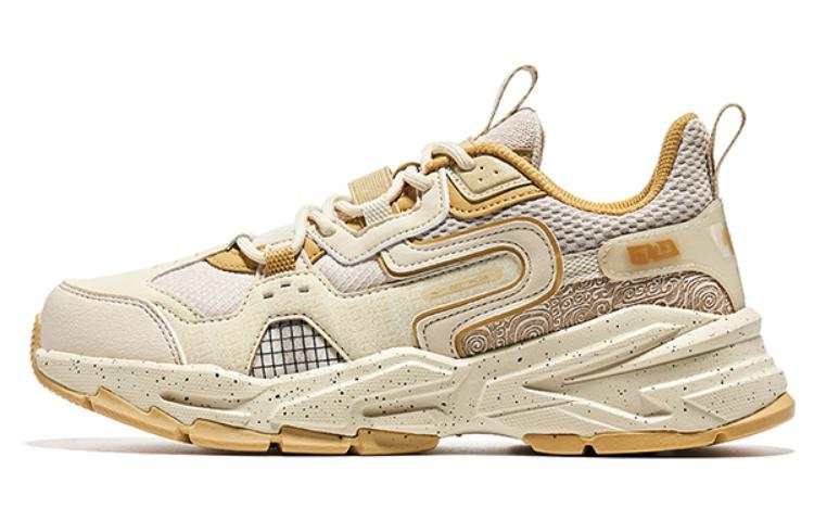 Erke HENAN MUSEUM x Erke Low top Running Shoes Women's Tan