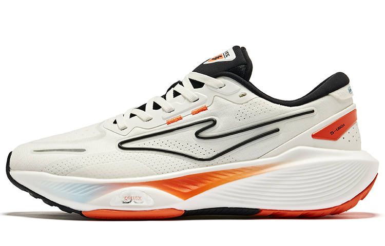 Erke Qidan 5.0 Textile, Synthetic Leather Cushioning, Wear Resistant Low top Running Shoes Men's