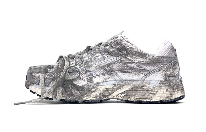 Nike Nike P 6000 Slip Resistant Abrasion Resistant Low top Running Shoes Women's Gray