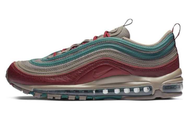 Nike Nike Air Max 97 Light Taupe Geode Teal Team Red
