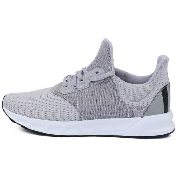 Adidas Adidas Cloudfoam Slip Resistant Abrasion Resistant Low top Casual Running Shoes Unisex Gray