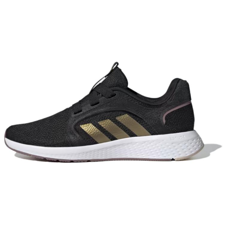 Adidas Adidas Edge Lu Slip Resistant Abrasion Resistant Low top Casual Running Shoes Women's Black Gold