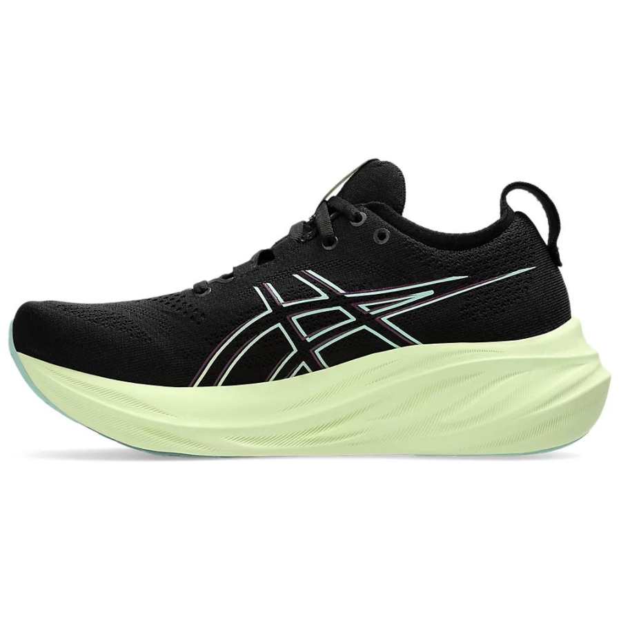 ASICS Gel Nimbus 26 Black Cool Matcha Women's