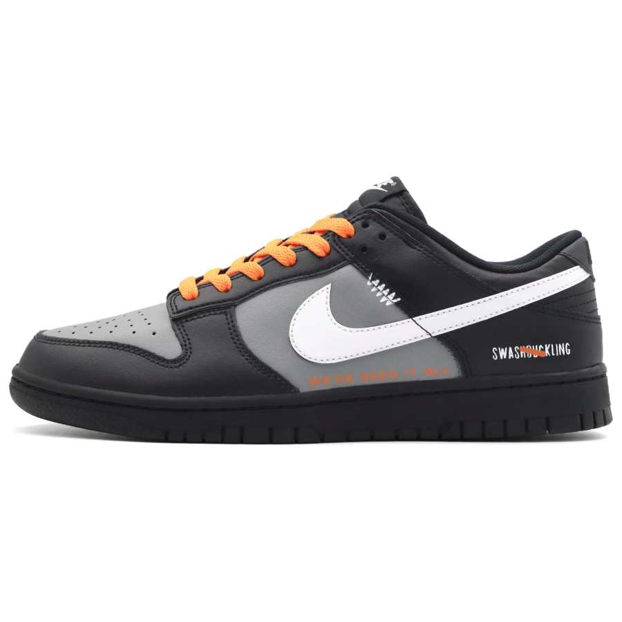 Nike Nike Dunk Dawn Lightweight Breathable Lightweight And Breathable Low top Skateboard Shoes Men's Black Orange