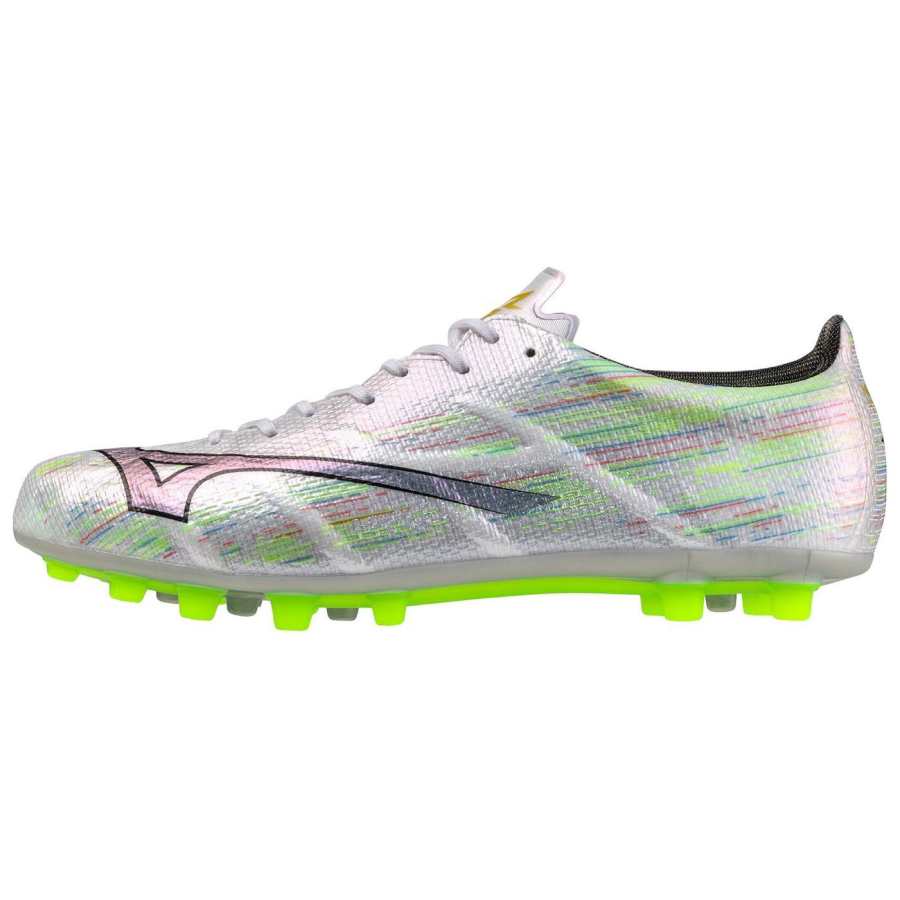 Mizuno Mizuno AG Artificial Ground Soccer Shoes Men's Silver