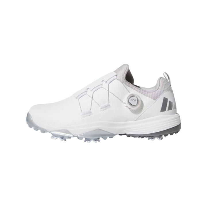 Adidas Adidas POWERFADE Cushioning Slip Resistant Low top Golf Shoes Men's White Gray