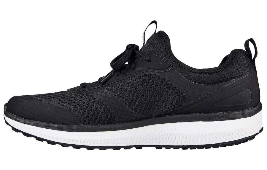 Skechers Go Run Consistent Low top Casual Running Shoes Men's Black White