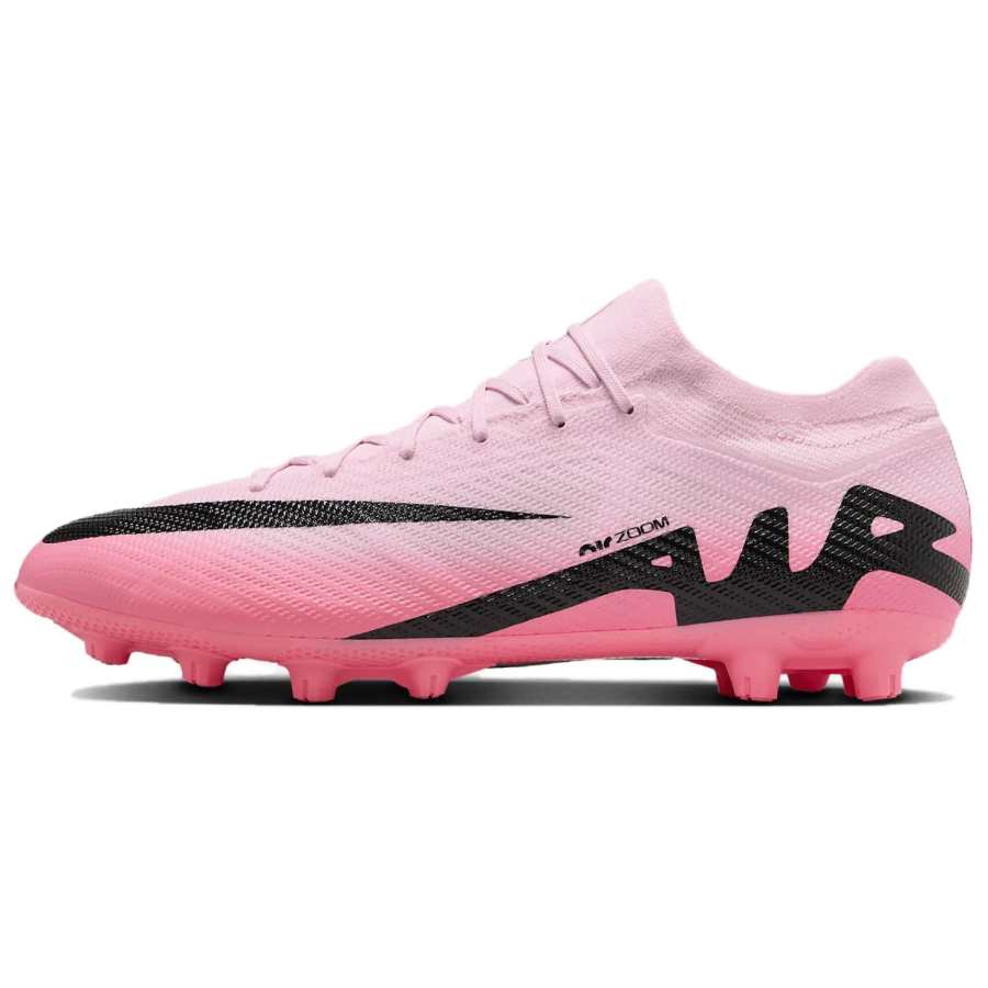 Nike Nike Mercurial Vapor 15 HG Hard Ground Soccer Shoes Unisex Pink Black