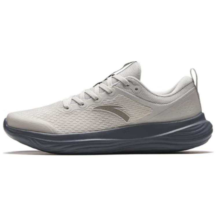 Anta Comfortable Fabric Low top Running Shoes Men's Pink Gray