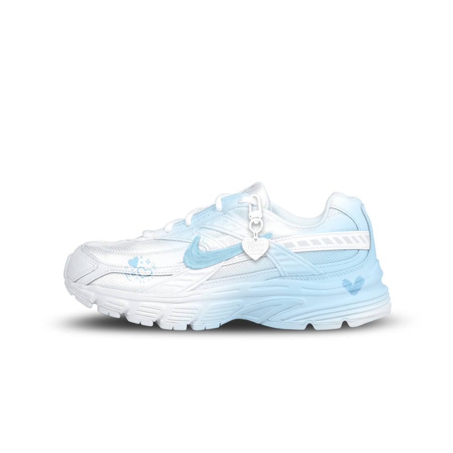 Nike Nike Initiator Cushioning Slip Resistant Abrasion Resistant Low top Running Shoes Women's Blue White