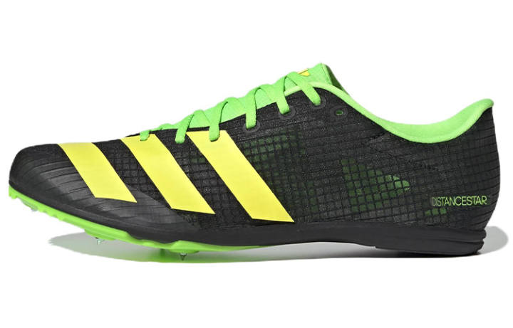Adidas Adidas Distancestar 'Black Yellow Solar Green'