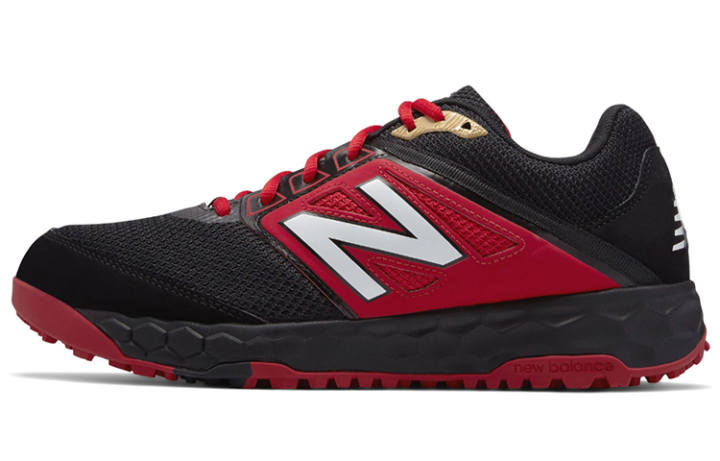 New Balance New Balance Fresh Foam 3000v4 Turf 'Black Red'