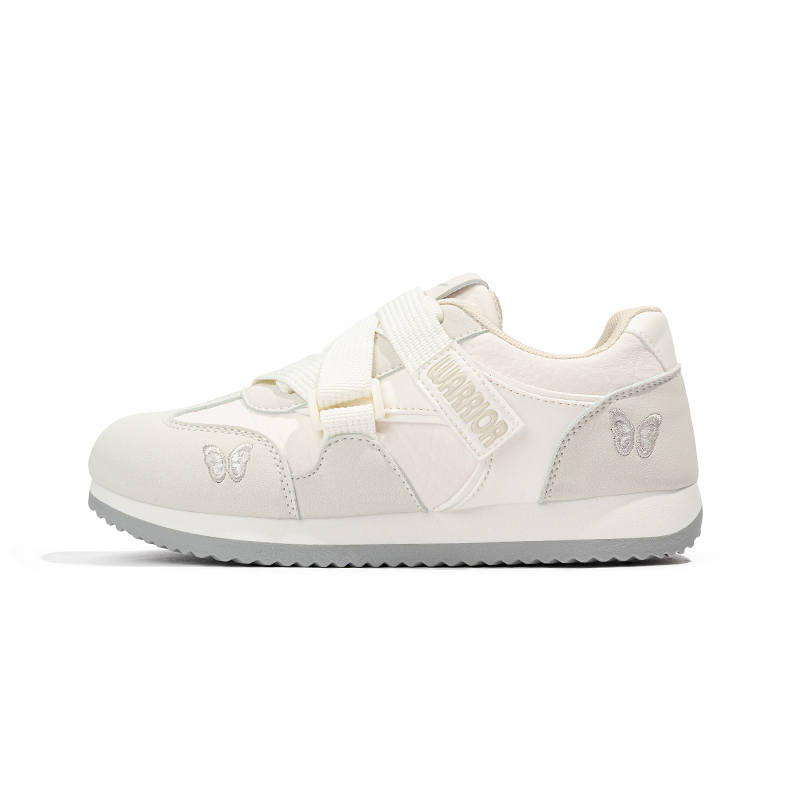 WARRIOR Warrior Low top German Army Trainers Women's Beige Gray