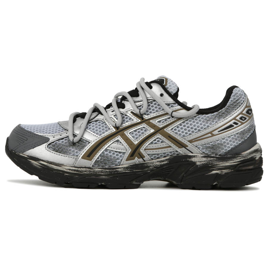 Asics Gel 1130 Cushioning, Wear Resistant Low top Running Shoes Unisex Silver Black