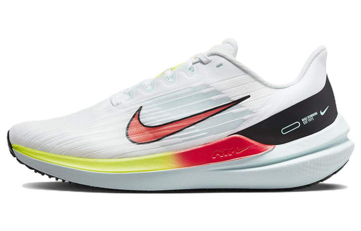 Nike Nike Air Zoom Winflo 9 'White Bright Crimson' Women's