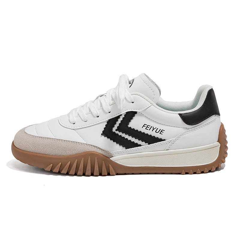 FEIYUE Wear-resistant And Lightweight Low-top Casual Shoes Women's White Black