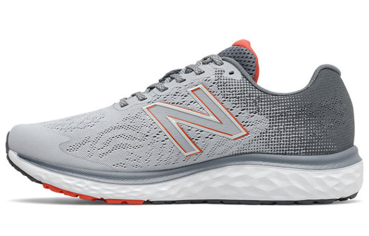 New Balance New Balance NB 680 V7 Low top Running Shoes Men's Gray Orange