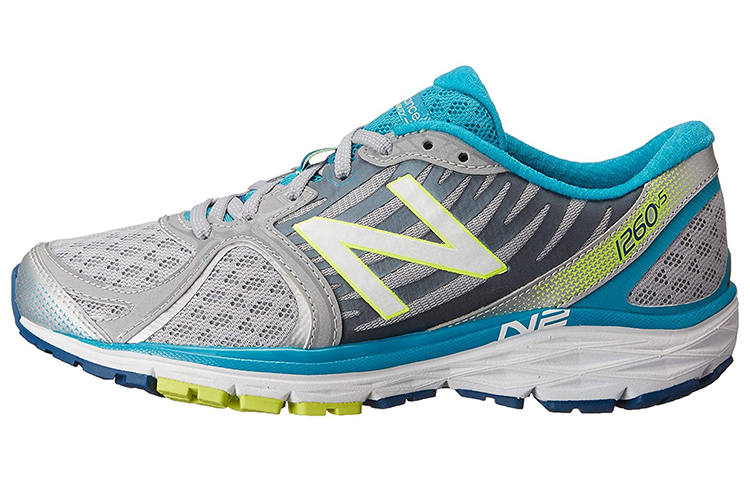 New Balance New Balance NB 1260 Cushioning Abrasion Resistant Low top Running Shoes Women's White Blue